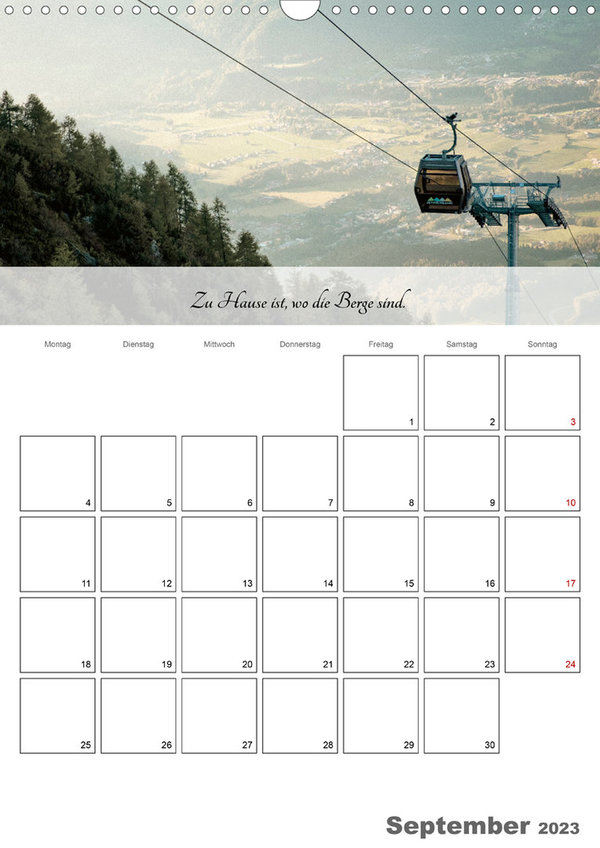 BERCHTESGADEN Auf den Spuren des Königreichs - Kalender 2023 (Terminplaner, hoch, 14 Seiten)